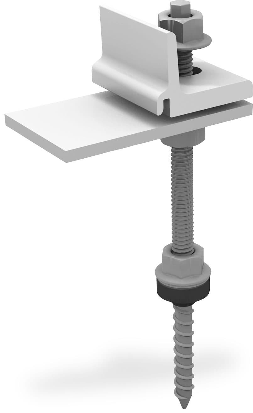 Photo VIS DOUBLEFILETAGE M10X200 PR�MONT� POUR FIBROCIMENT ET SOUS CONSTRUTION BOIS | Ref : 2003273