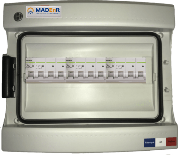 Photo Coffret DC 3PV2 1000V no paraf | Ref : 11036112