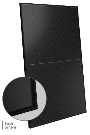 Photo PANNEAU PEIMAR 425WC TOPCON BIFACIAL FULL BLACK | Ref : OR10H425MNDB