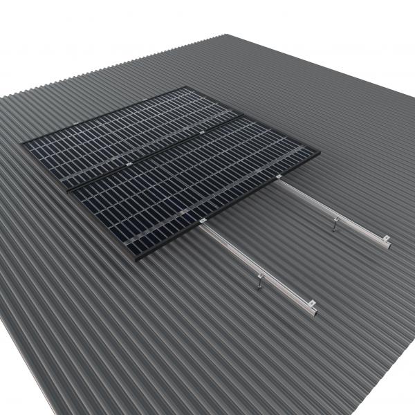 Photo TIRE-FOND POUTRE BOIS, KIT 4 PANNEAUX | Ref : F30-4