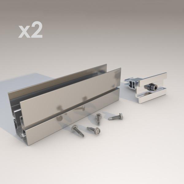 Photo KIT DE UNION POUR PANNEAUX VERTICAL | Ref : S15-EU