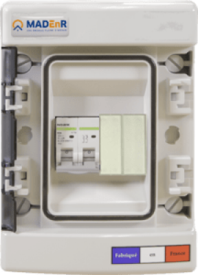 OSILY ENERGY Coffret pv 600vdc 1mppt 2 string 1 intersectionneur sans parafoudre 10612112
