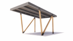 OSILY ENERGY Kit carport 1 place pmr chne clair GEN1PMRCC