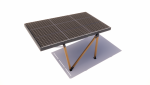 OSILY ENERGY Kit carport 1 place pmr chne fonc GEN1PMRCF