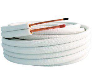 COPPER DISTRIBUTION Couronne frigo iso bi 3/8x0,8 - 1/2x0,8 bi tubes 20 ml 516603