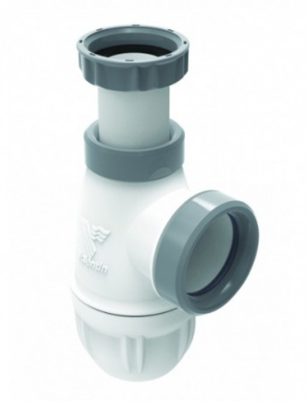 Photo Siphon bi-matiere joints integres pour l | Ref : 610800 001 00