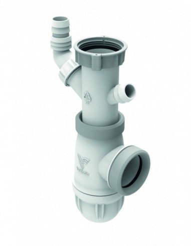 Photo Siphon evier bi-matiere joints integres | Ref : 752700 001 00