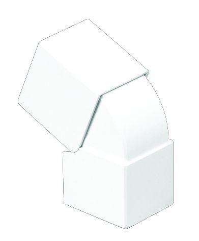 Photo ANGLE EXT VARIABLE P/GOULOTTE 40X40 BLAN | Ref : 13026 ABR