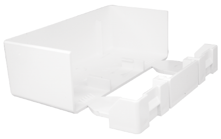 Photo BOUT POUR GOULOTTE 155X50 BLANC | Ref : 11035 ABR