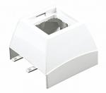 EFAPEL BY WIREPLAST Adapt frontal q45 p/goulotte 75x20 blanc 10989 ABR