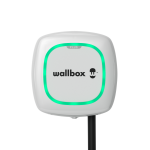 WALLBOX CHARGERS Borne murale de rechargement pulsar plus blanche avec cble attach, 7,4 kwh avec ocpp, cble 5m PLP1-0-2-2-9-001
