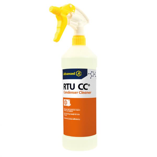 Photo RTU CC  (spray de 1 L) nettoyant pour condenseur exterieur, prt  utiliser | Ref : 177ACE0012