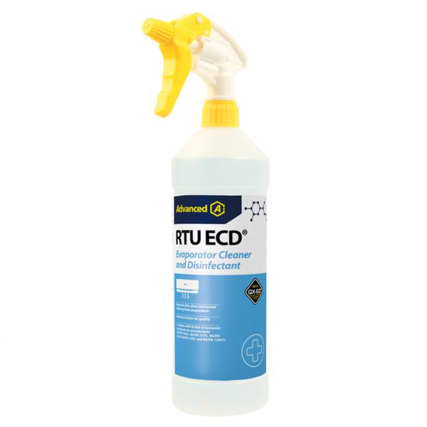 Photo RTU ECD  (spray de 1 L) nettoyant et dsinfectant pour vaporateur, prt  utiliser | Ref : 177ACE0013