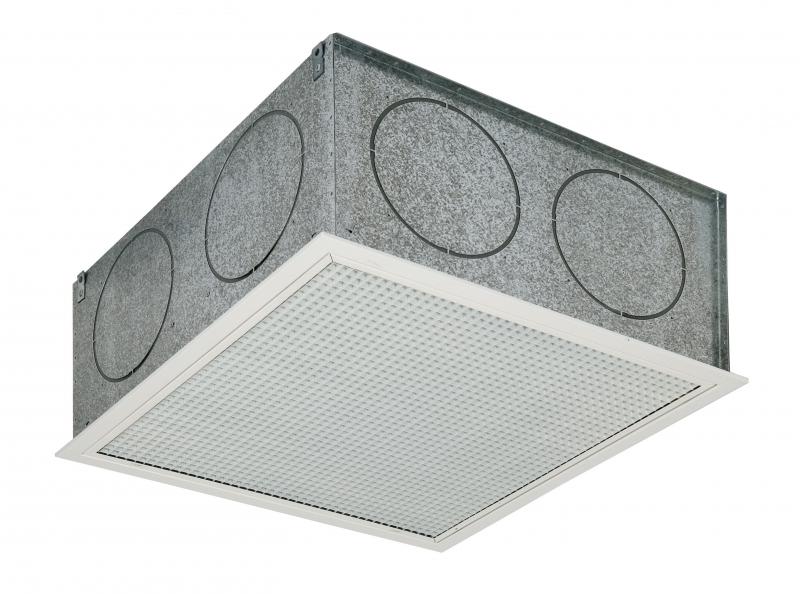 Grille+Plenum Soufflage Au Sol pour Gainable pour climatiseur