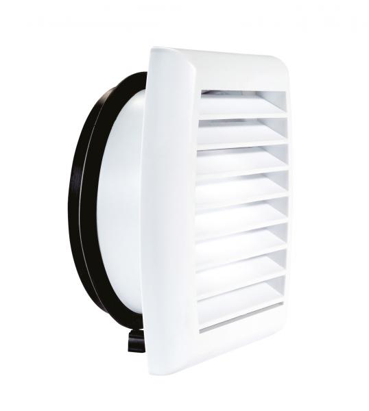 Photo Gap 100 - grille de fa�ade pour ensemble silencieux scd circ diam�tre 100 | Ref : 422903