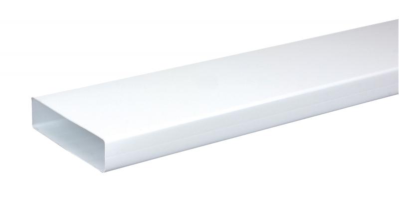 Photo Tr 55 x 220 p - 3m - tube rectangulaire plastique rigide section 55 x 220 | Ref : 460007