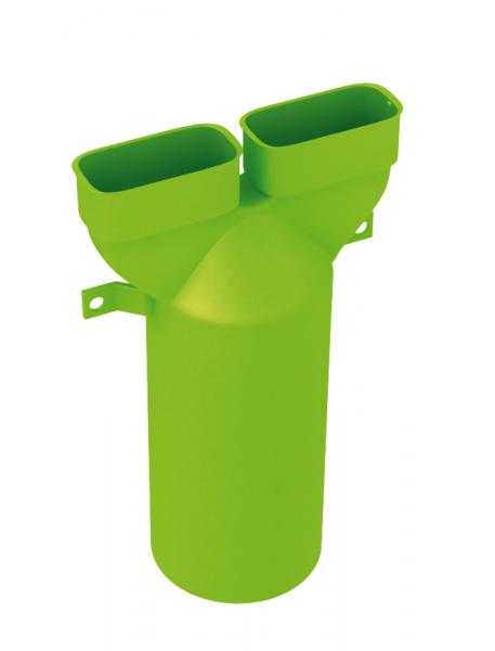 Photo Xrmd 60x130x125 - raccord mixte droit 60x130x125 clip & go avec bouchon | Ref : 464004