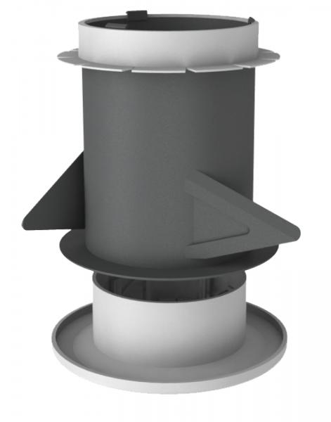 Photo Ondea 125 p - bouche d\'extraction et d\'insufflation reglable orientable placo | Ref : 521634