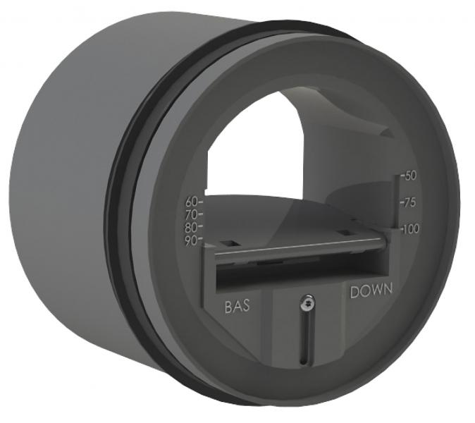 Photo Mar 125/75 pr - regulateur de debit basse pression reglable 75 m3/h diametre 125 | Ref : 524630