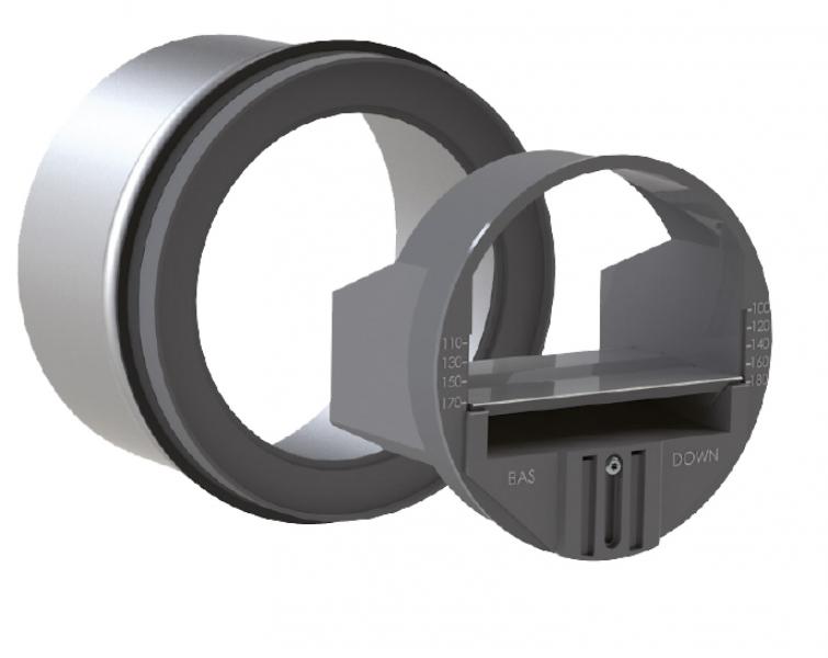 Photo Mar 200/300-500 - regulateur debit basse pression reglable 500 m3/h diametre 200 | Ref : 524644