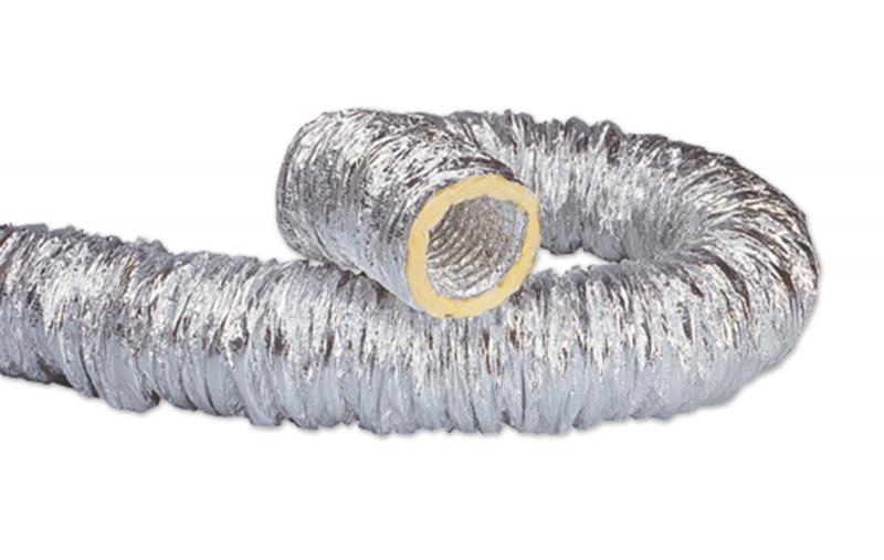 Photo T 160 cmo-p/25 M0/M1 - conduit souple acoust. d160 ep25 - tenue feu M0/M1 | Ref : 524743
