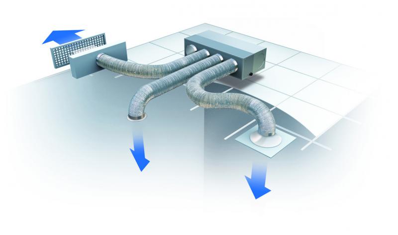 Vignette 2 produit Piquage d200x4 - accessoire pour ensembles climatiseurs gainables gamme lml | Ref : 809803