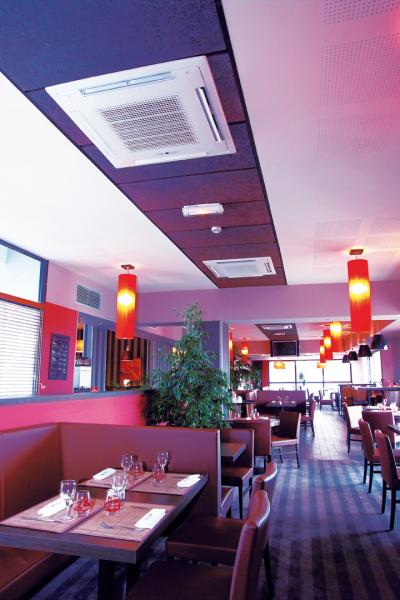 Vignette 2 produit Mono-split cassette 600x600 DC Inverter 5200W - AUYF 18 LBL | Ref : 827928       