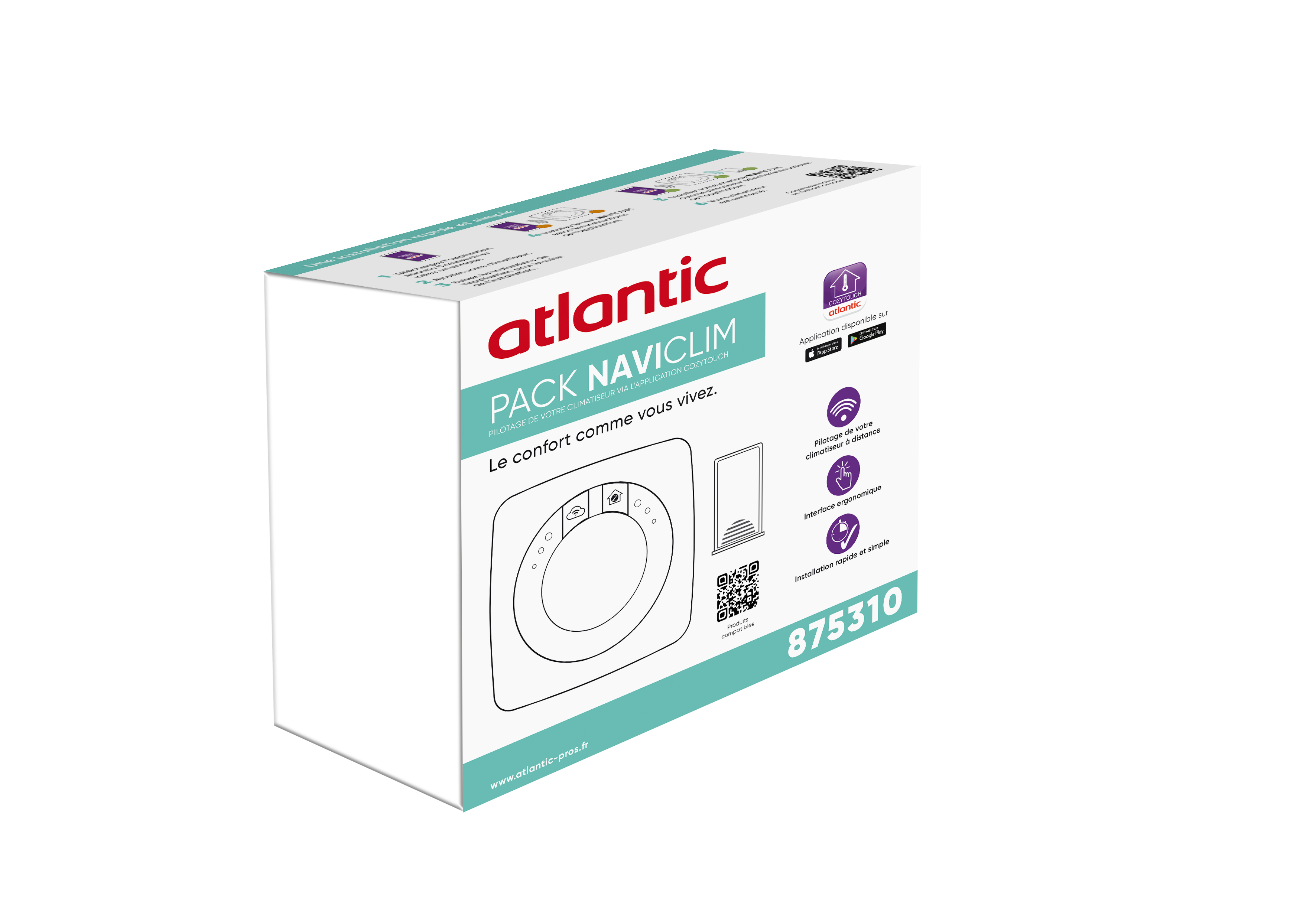 Vignette 2 produit Pack Naviclim - Hub Naviclim et Interface Naviclim | Ref : 875310