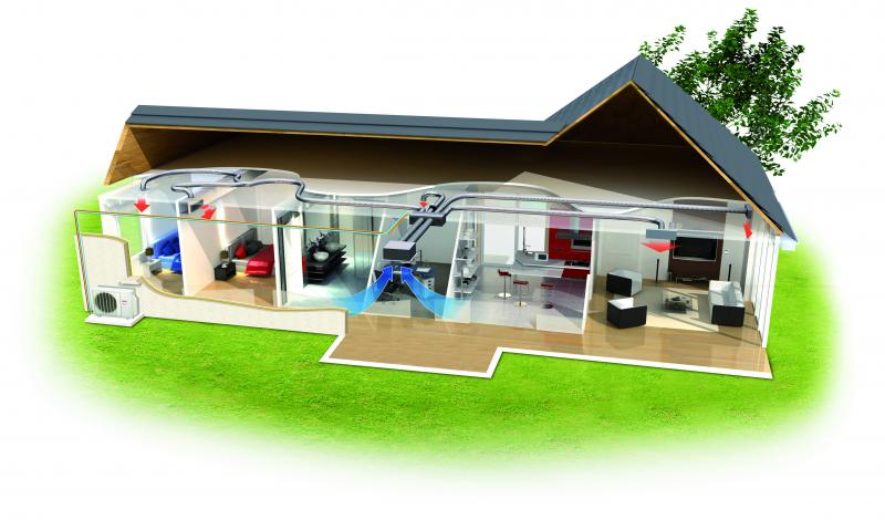 Vignette 3 produit Ref : 878025 | Aryg 30 lml - ensemble complet climatiseur gainable 8500 w