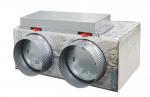 ATLANTIC Kit 1 zone - zone plus 160/200 - 2 registres motoriss + 3 rductions + cble 875052