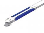 ATLANTIC CLIM ET VENTILATION Pas r50 55x220 - piege a son pour conduit rectangulaire section 55 x 220 460047