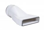 ATLANTIC CLIM ET VENTILATION Rmd 55x220x125 j - raccord mixte droit a joint section 55 x 220 en diamtre 125 460053