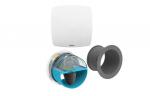 ATLANTIC Kit e-twist&go pour hygrogenius avec 1 piquage 125 cuisine + 1 bouche line 526289