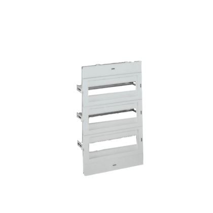 Photo Thalassa PLM - PLM64 DLA chassis.distribution.modulaire 48 modules Ral 7035 | Ref : NSYDLA48PG
