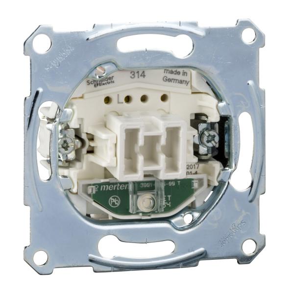 Photo Aquadesign - mca. va-et-vient - 10A/250Vca - lumin. localisation - conn. rapide | Ref : MTN3136-0000