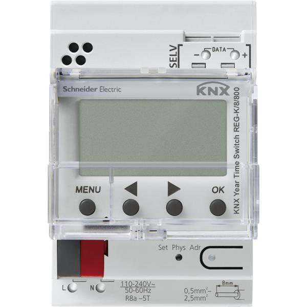 Photo KNX horloge programmable annuelle | Ref : MTN6606-0008