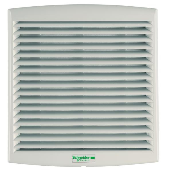 Photo ClimaSys CV - ventilateur - 38m3/h - 230V - IP54 - avec grille et filtre G2 | Ref : NSYCVF38M230PF