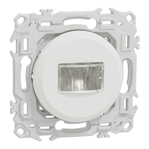 Photo New Odace  - dtecteur prsence et mouvement - 3 fils avec neutre - blanc craie | Ref : S920526