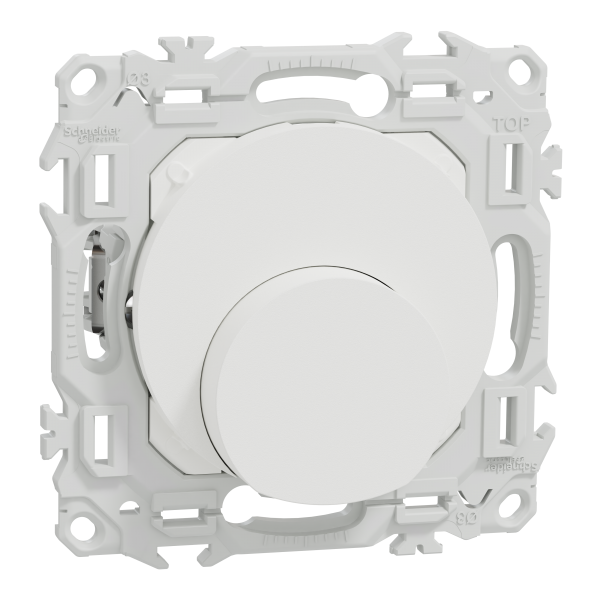 Photo New Odace  - sortie de cble avec griffes - serre cble 6  12 mm - blanc craie | Ref : S925662