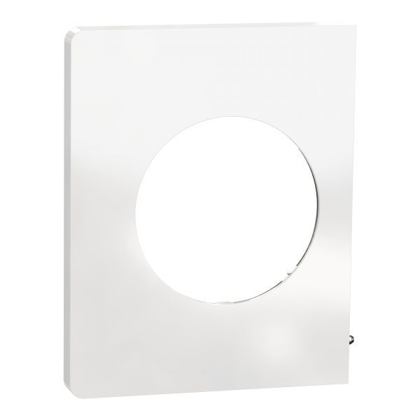 Photo New Odace  Architecte - plaque de finition latrale - Blanc maill | Ref : S934800