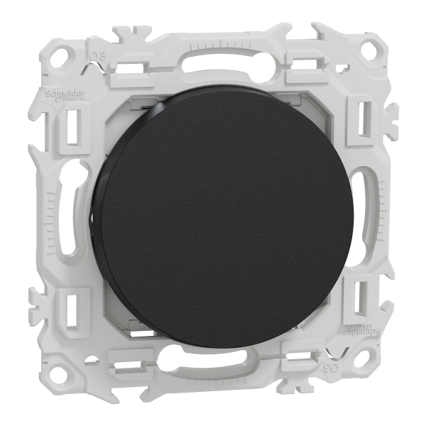 Photo New Odace  - permutateur - bornes automatiques - 10AX - noir onyx | Ref : S940205