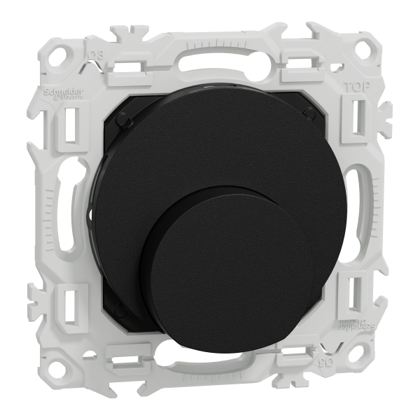Photo New Odace  - sortie de cble - serre cble 6  12 mm - noir onyx | Ref : S940662