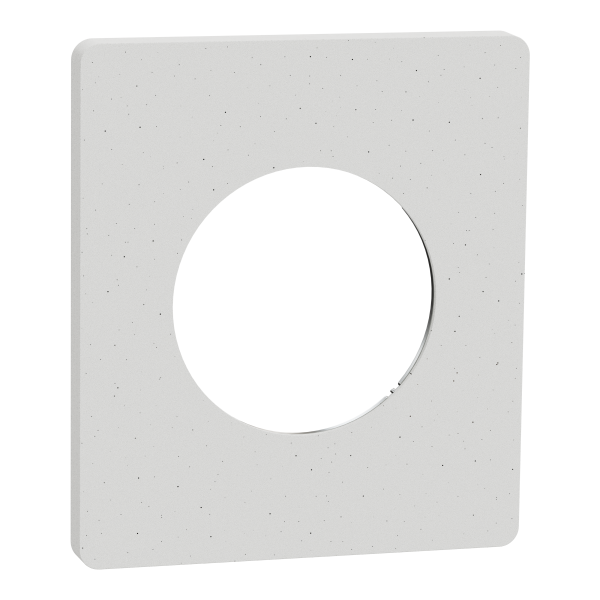 Photo New Odace  Architecte - plaque de finition 1 poste - effet Bton | Ref : S955802