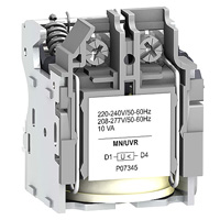 Photo Compact NSX - dclencheur voltmtrique MN - 220-240V 50/60Hz et 208-277V 60Hz | Ref : LV429407