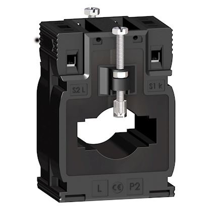Photo PowerLogic - transformateur d'intensité - DIN 250/5A -câble<26-barre 12x40 15x32 | Ref : METSECT5MB025