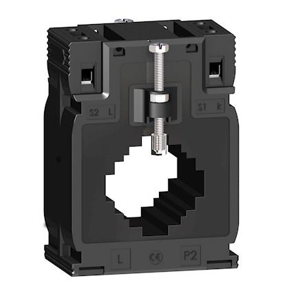 Photo PowerLogic - transformateur d'intensité - DIN 300/5A - barre 10x40 20x32 25x25 | Ref : METSECT5MC030