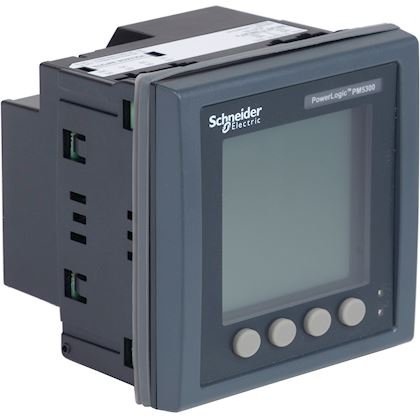 Photo PowerLogic - centrale de mesure - PM5330 - Modbus - mmoire - 2E/2S relais | Ref : METSEPM5330