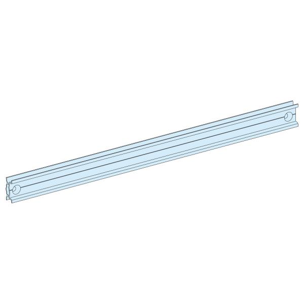 Photo Rail appareillage modulaire en fond | Ref : 03004