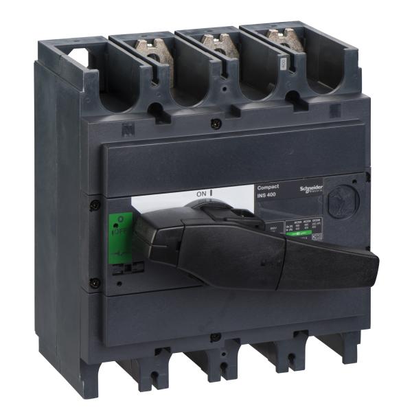 Photo interrupteursectionneur Interpact INS400 3P 400 A | Ref : 31110