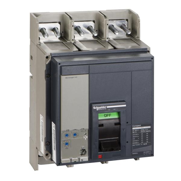 Photo ComPact NS1000N - 1000A - 3P 3d - fixe - Micrologic 2.0 | Ref : 33472